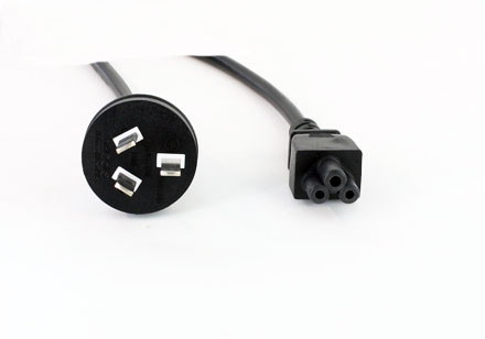 Cold devices power cord (Cloverleaf) AUS