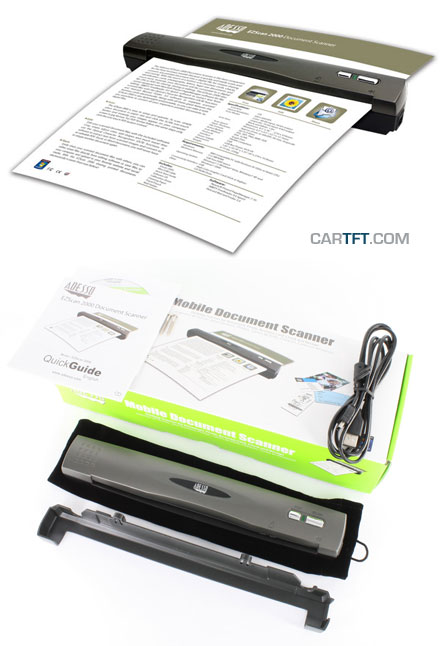 Adesso EZScan 2000 (Mobile Document Scanner, USB)
