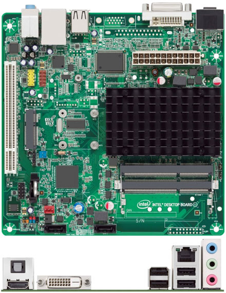 Intel D2700DC (Intel Atom 2x 2.13Ghz CPU, HDMI) [<b>LFTERLOS</b>]