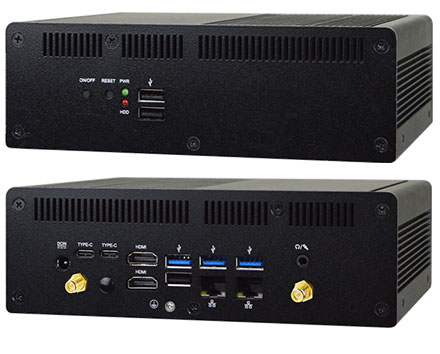 Jetway HBFDF10i-45E7-B (Intel Tiger Lake-UP3) [2x USB-C, 4x 4K HDR Display Support, <b>WLAN</b>]