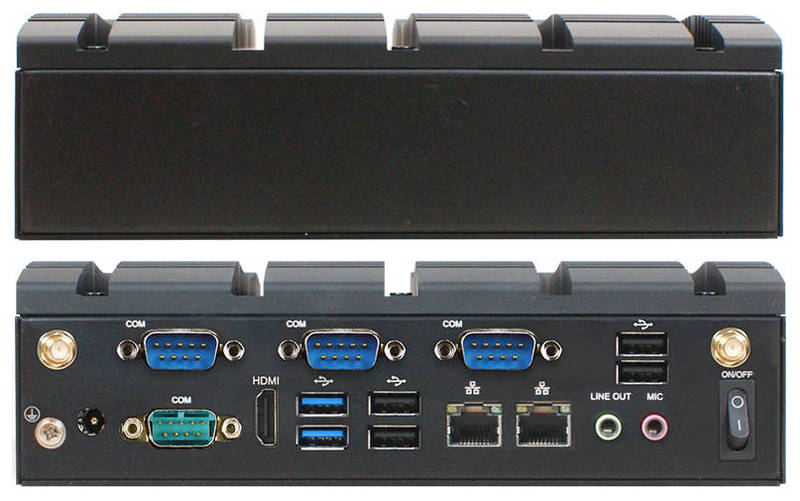 Jetway HBJC903I39-6412-N BoxPC (Intel <b>J6412</b>, 2x 2.5GbE LAN) <b>[FANLESS]</b>