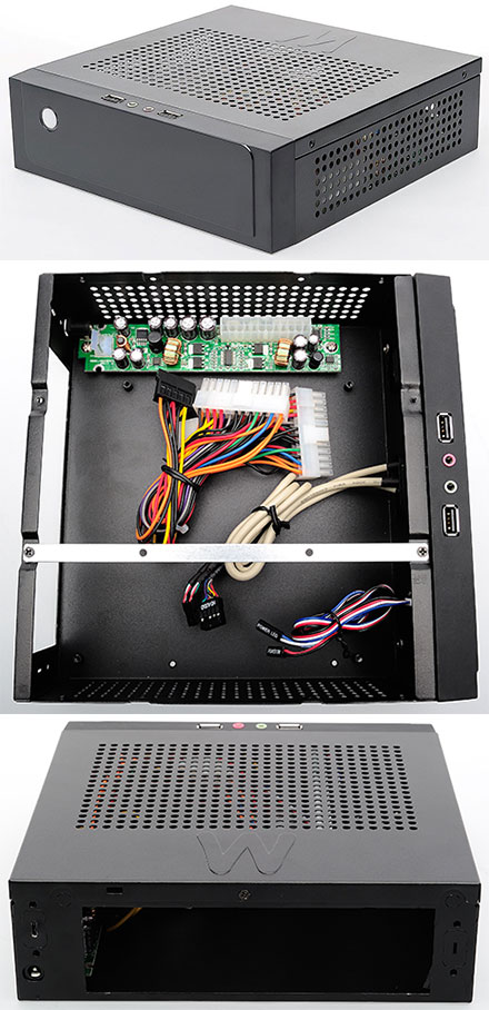 Morex Mini-ITX enclosure CASO 3010 (80W)