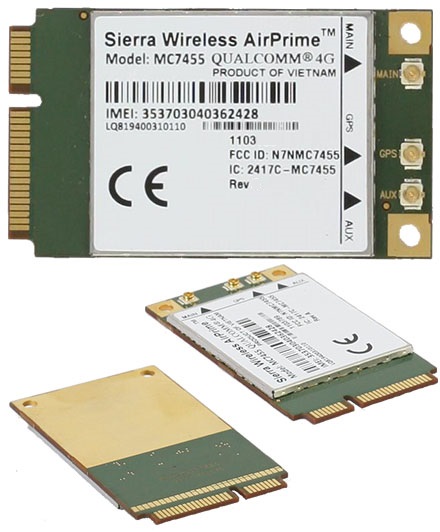 Sierra Air Prime MC7455 Mini-PCIe Modem (4G/LTE CAT6, <b>Firmware 02.33.03.00</b>)