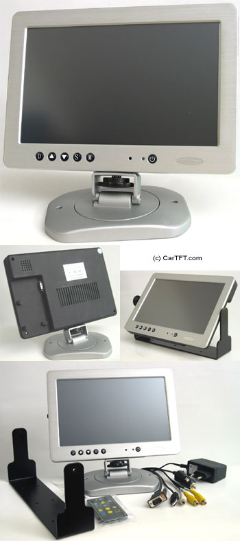 Car-PC 1020YV -- TFT 10.2" -- VGA and PAL/NTSC (Minimum order quantity : 25 units)