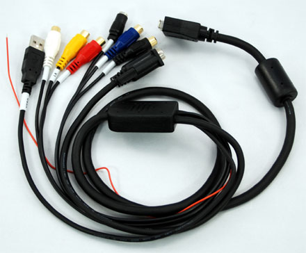 All-In-One Connector cable for CTF-, MM-, MH- TFT Displays <b>- 1.2 m (Restposten) -</b>