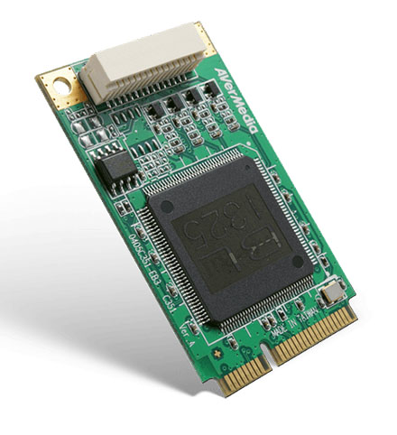 AVerMedia C351W MiniPCIe CaptureCard (SD Quad-Channel)