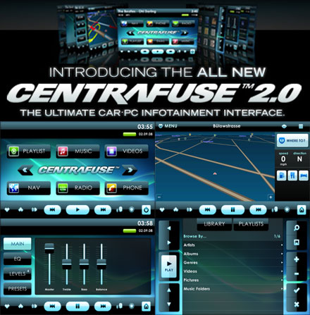 Centrafuse V2.0 NAV (Europe) [<b>Upgrade-DVD for owners of Centrafuse XLE</b>]