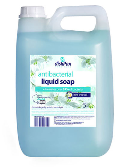 DiskPAX antibacterial liquid soap (5l)