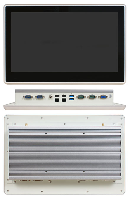 Jetway HPC134SC-FP1900B Panel-PC (Intel J1900) [13.4" Kapazitiver Touch Panel TFT, 4GB RAM, <b>IP65, 9-28V DC</b>]