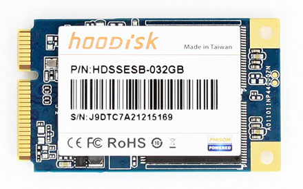 Kingfast/hoodisk HDSSESB-032GB mSATA SSD 32GB