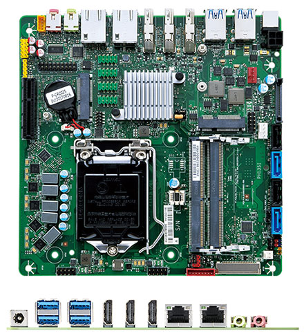 Mitac PH13SI (SKU D1) Thin-ITX (Intel Q170, LGA1151 Skylake)