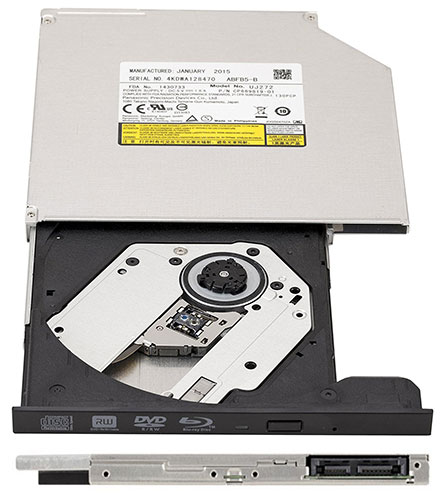 SLIM-LINE DVD+-R/RW Blu-ray XL Panasonic SATA (UJ-272) [9.5mm]