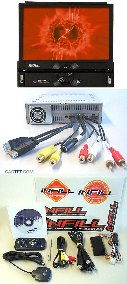 Infill S3 InDash Car-PC (1.0Ghz, 40GB HDD, 512MB RAM)