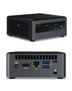 Intel NUC10i3FNHN2 (Intel Core i3-10110U up to 4,10GHz, 1x HDMI, 5x USB 3.1, Thunderbolt, 2,5" SATA SSD Support, without audio )